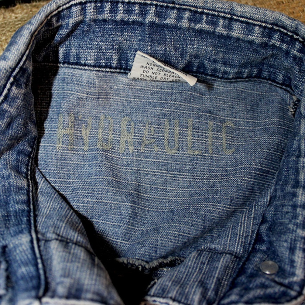 Hydraulic Denim Jean Jacket - Picture 3 of 8